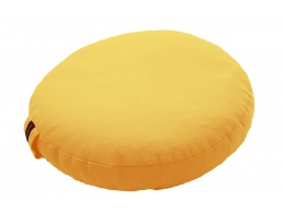 coussin-rond-bas-jaune