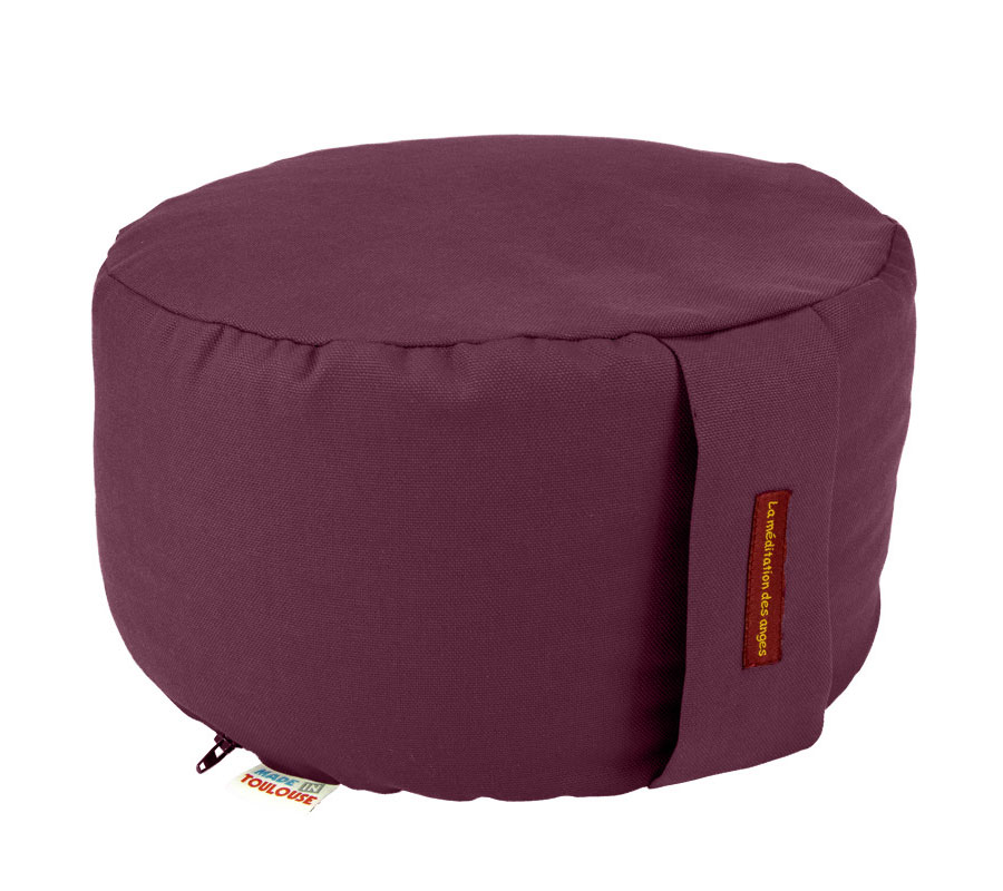 Coussin de Yoga Extra haut rond Zafu (hauteur 20 cm) - Coussin de