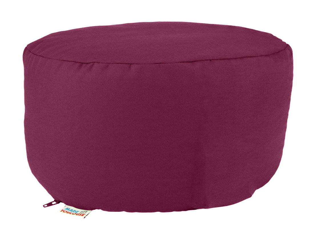 Coussin de méditation Lotus 100% coton Bio Prune - Zafus, Coussins