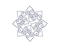 Mandala 8 Coeurs
