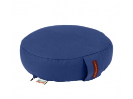 coussin méditation rond bleu europe 8cm de hauteur