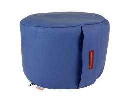 coussin yoga rond 22 cm bleu europe