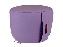 coussin yoga rond 22 cm violet