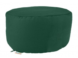 pouf de yoga vert émeraude
