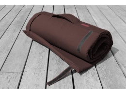 tapis de yoga couleur chocolat