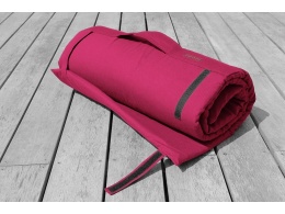 tapis de yoga rose fushia