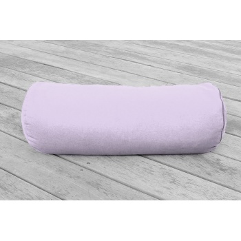 bolster violet pour yoga doux et posture d'ouvertures en douceur