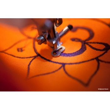 Broderie tapis