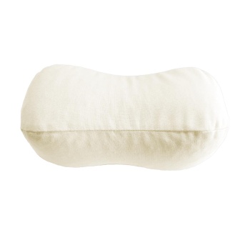 Cale nuque en forme de haricot  Petit coussin Épeautre & coton