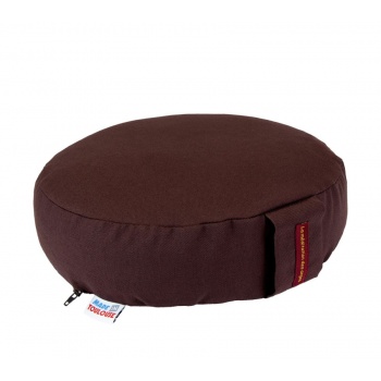 coussin yoga chocolat 8 cm