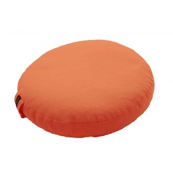 coussin méditation 4 cm orange mandarine