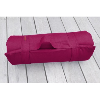 tapis de yoga rose fushia